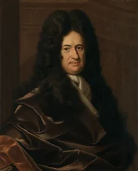 Portrait du philosophe Gottfried Wilhelm Freiherr von Leibniz